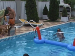 Nasty girls get fucked hard outdoors