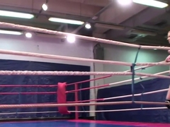 Amateur Dykes Wrestling With Passion