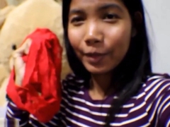 HD 10 Weeks Pregnant Thai Teen Heather Deep gives blowjob and gets cum in mouth and swallows