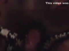African Chick Bouncing On White Schlong In Bedroom