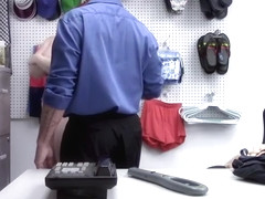 Security Guard Fucking Amber Dawns Tight Milf Coochie