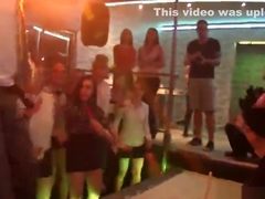 Unusual nymphos get fully delirious and nude at hardcore party