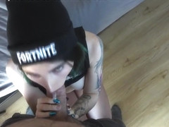 Young Punk Teen In Amateur Casting With Pervert Guy