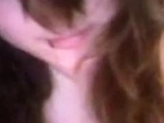 Glamorous cam cutie with petite mangos finger fucks her shaved cookie