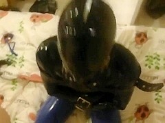 Session 1 (part 1) Latex Bondage Breathplay