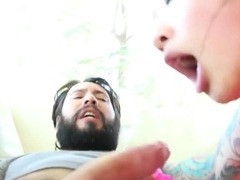 Deepthroated Asian Submissive Gets Humiliated