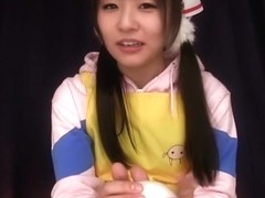 Hottest Japanese model in Amazing JAV censored Cumshots, Handjobs scene
