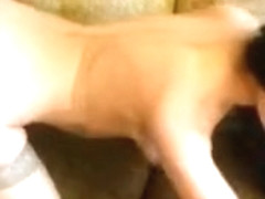 Stunning couple fucking in a...