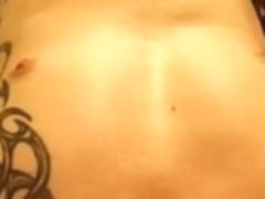 Jerking off while watching porn