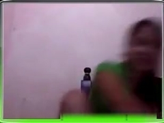 Awesome Latina immature teases and plays