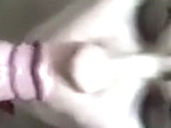 Crossdresser gets a facial
